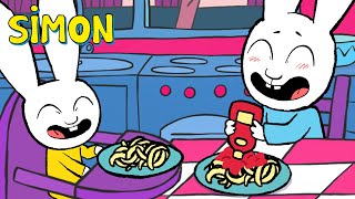 Bedtime Battles &amp; Ketchup Farts! 🤣🌟 Simon | Full episodes Compilation 1hr | Cartoons for Kids