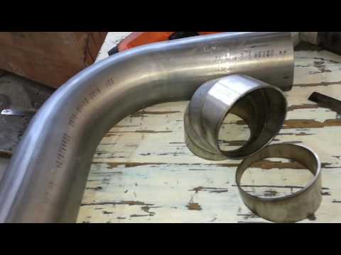 custom exhaust Pie cuts versus mandrel bends