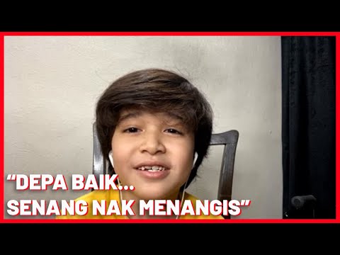 "Depa Baik... Senang Je Nak Menangis” - Kepetahan Aiman Badrul Curi Tumpuan