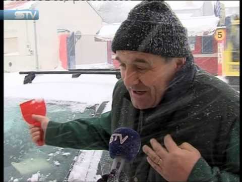 STV 8.12.2012. Snijeg u Slavoniji i Baranji