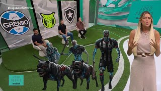 RENATA FAN NA TORCIDA/ GRÊMIO X BOTAFOGO PELQ 2° RODADA DO BRASILEIRÃO. 