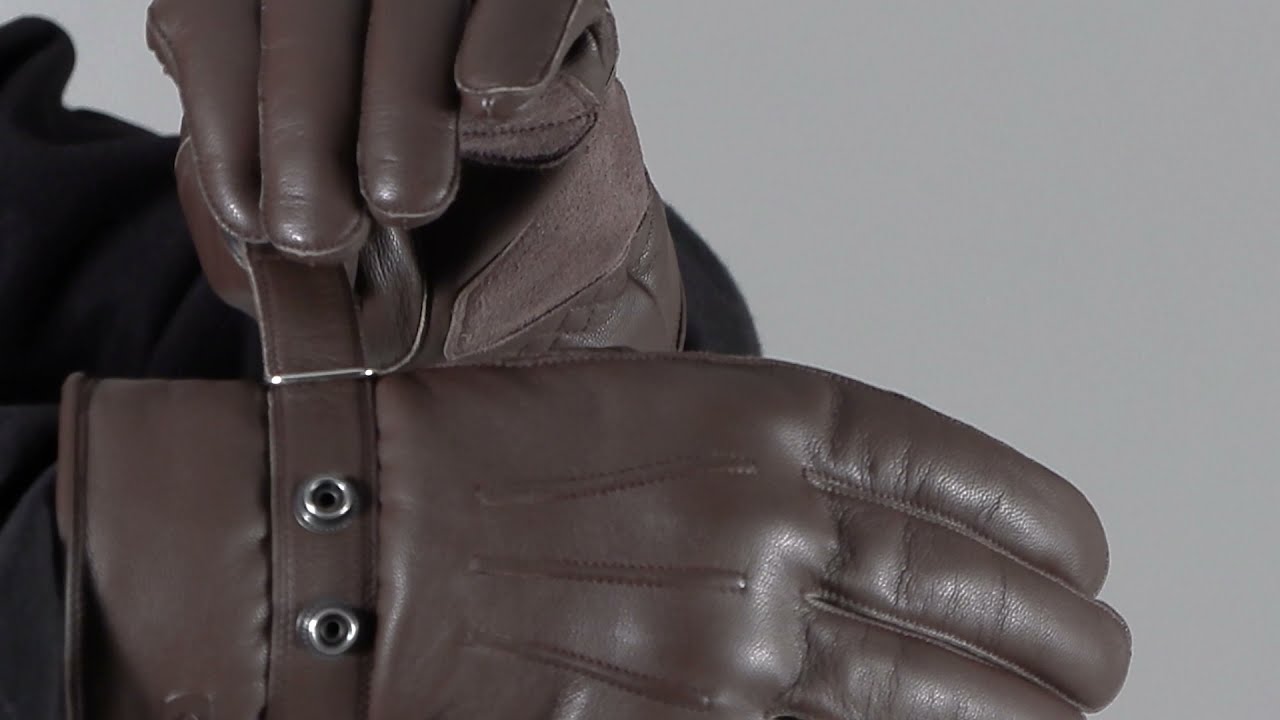 Oxford Holton 2.0 Leather Gloves - Black Video