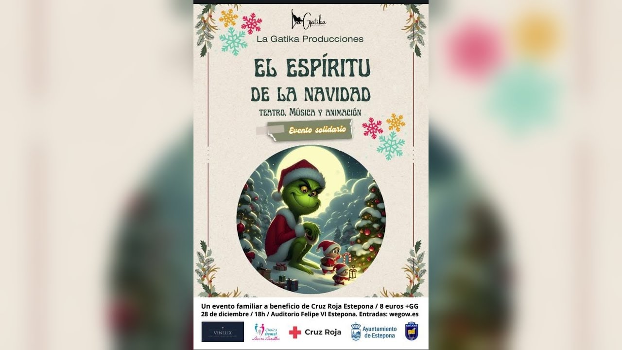 Obras de teatro a beneficio de Cruz Roja Estepona