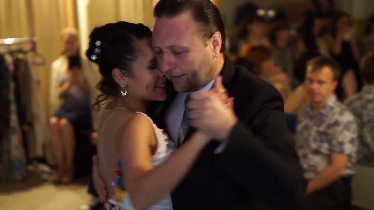 Mariana Soler и Алексей Рукавицын - милонга