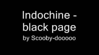 Indochine - Black page