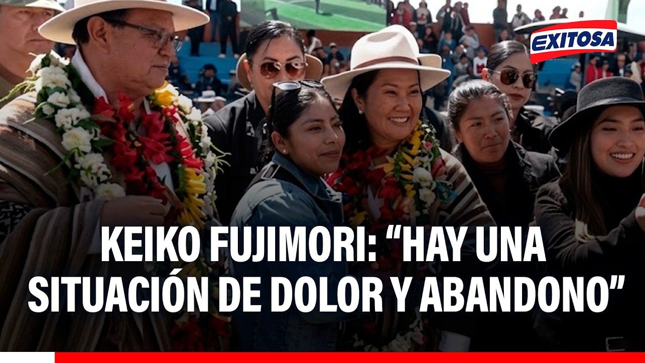 🔴🔵 Keiko Fujimori desde Puno reconoce malestar de la población y cuestiona abandono de la zona sur