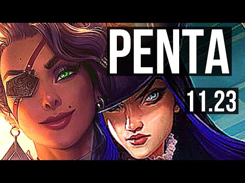 SAMIRA & Alistar vs CAIT & Leona (ADC) | Penta, 20/3/7, Legendary | NA Grandmaster | 11.23