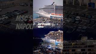 👉 “MSC Splendida desde el balcón del Costa Toscana 🚢 en Nápoles #ytshorts #ship