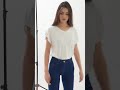 DENIM CHUPIN HILO NARANJA