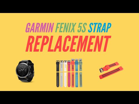 Garmin Fenix 5s Strap Replacement Tutorial - How To Replace Your Strap