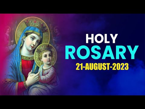 Holy Rosary🙏🏻Monday🙏🏻 August 21, 2023 🙏🏻 Joyful Mysteries of the Holy Rosary 🙏🏻 English Rosary