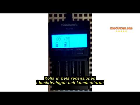 Produktrecension av Eneloop Pro Pro Charger BQ-CC65 Laddare AA/AAA