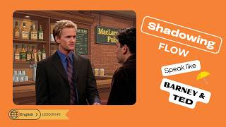 Shadowing English with Barney & Ted | American English accent (lesson #3)