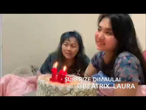 Surprize birthday 16 tahun cici beatrix laura k