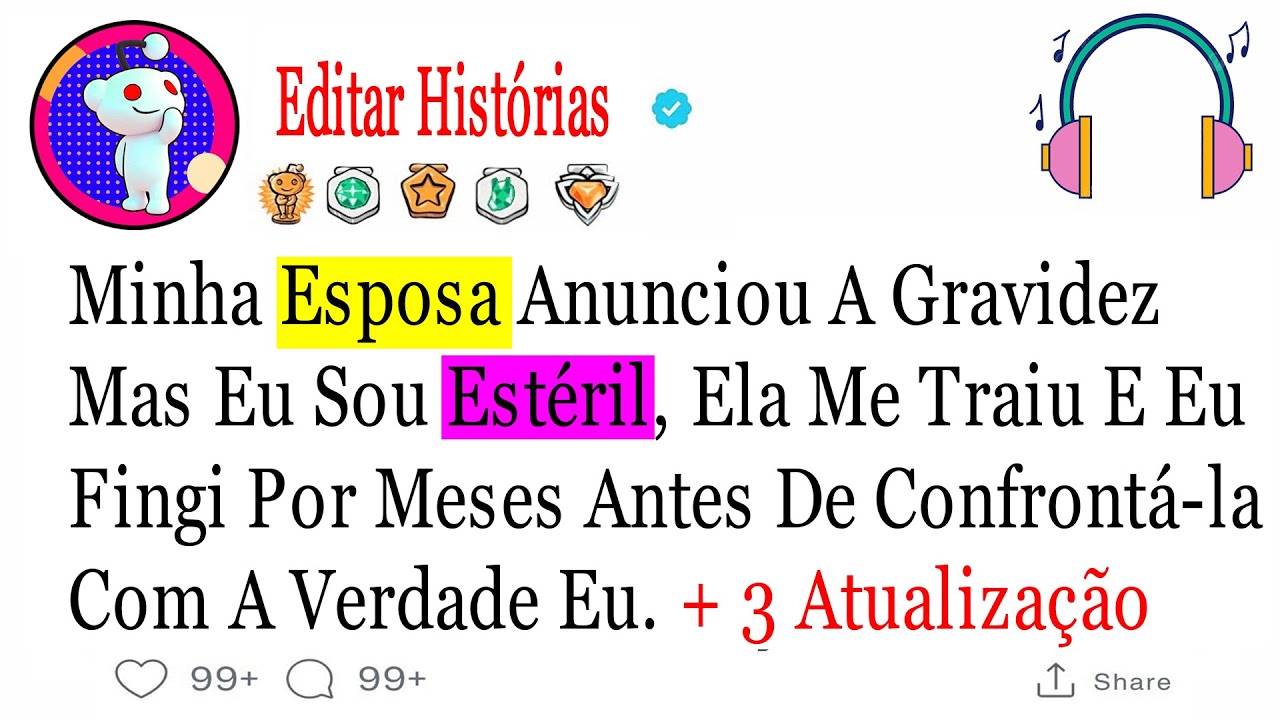 Minha Esposa Anunciou A Gravidez Mas Eu Sou Estéril, Ela Me Traiu E Eu Fingi Por....#relatosdoreddit