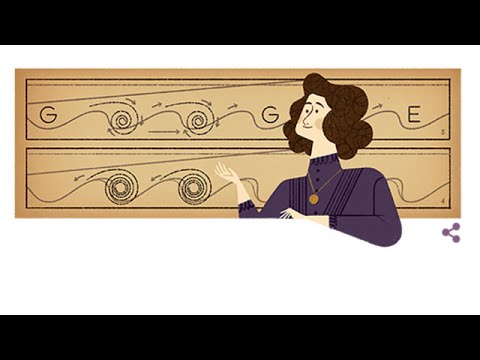 Hertha Marks Ayrton - 162nd birthday Google Doodle