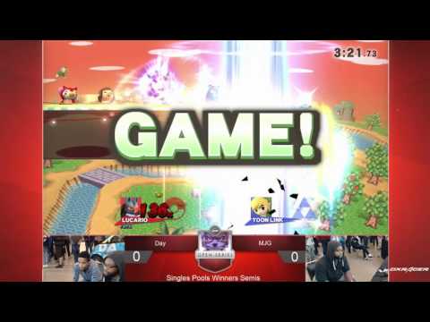 UGC Smash 4 Singles Pools - Day (Lucario) vs. MJG (Toon Link)