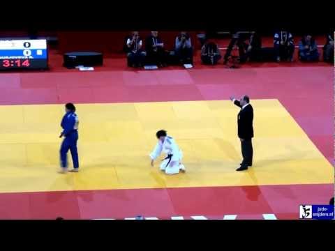 Judo 2013 Grand Slam Paris: Kim (KOR) -  Nurjovova (TKM) [-57kg]