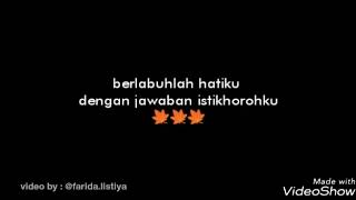 Download lagu Lyric Assalamualaikum cinta - nindi feat gusti - ost jbab part 3 mp3