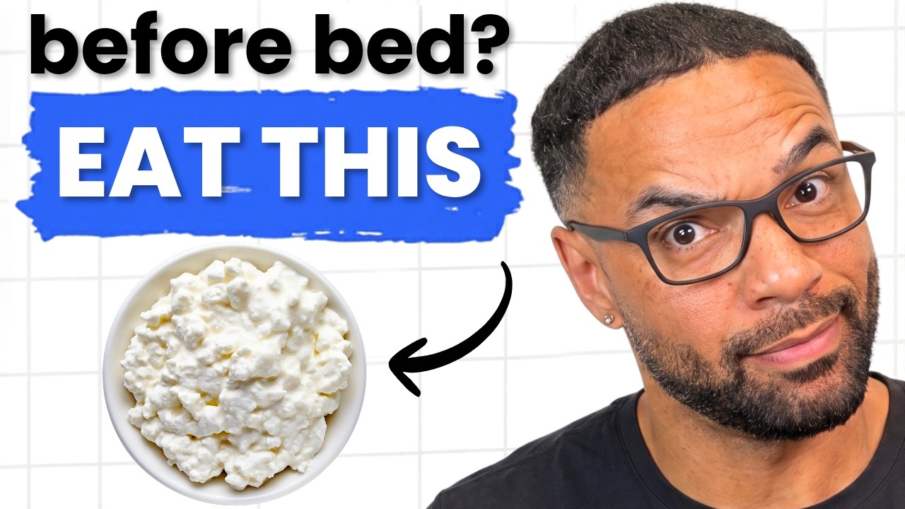 Coach CC Matthews explaining pre-sleep protein and muscle after 60