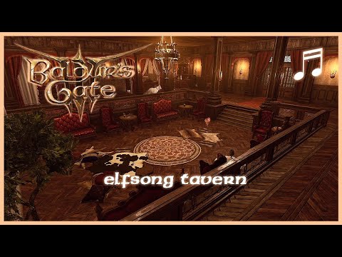 BALDUR'S GATE 3 Elfsong Tavern Camp Music 1 | Unofficial Soundtrack