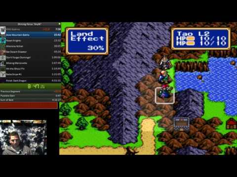 Shining Force Any% in 4 hours 50 minutes
