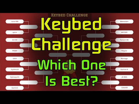 Battle of the Keybeds! Which Synthesizer has the Best Keybed?