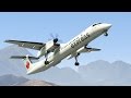 Bombardier Dash 8Q-400 для GTA 5 видео 1