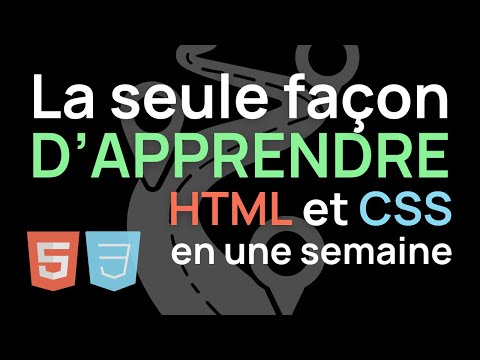 Voici EXACTEMENT comment je ferais si je devais apprendre HTML et CSS de Zéro (Roadmap Débutant)