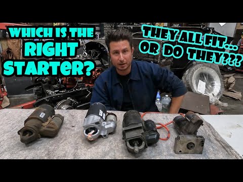 Why are there SO many Different Small Block Chevy Starters?!? Which one is right and HOW TO TELL!
