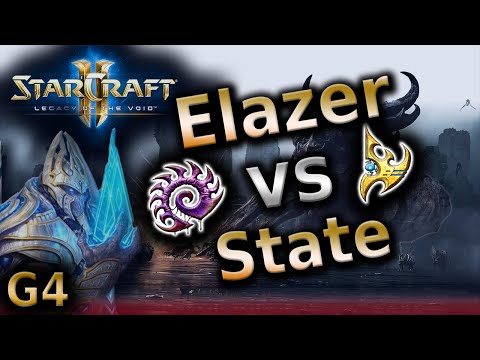 Starcraft 2 - LotV - Elazer (Z)  vs State (P) - G4 on Dusk Towers - SC2 Tournament