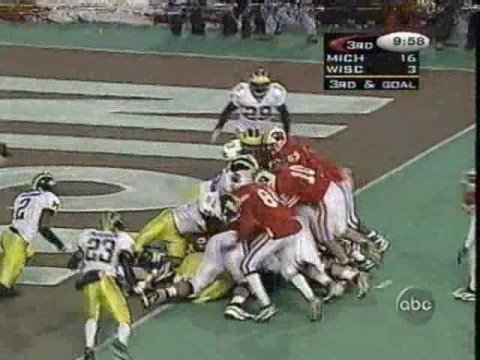 1997: Michigan 26 Wisconsin 16