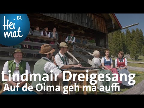 Lindmair Dreigesang: Auf de Oima geh ma auffi l BR Heimat - Zsammg'spuit l Volksmusik