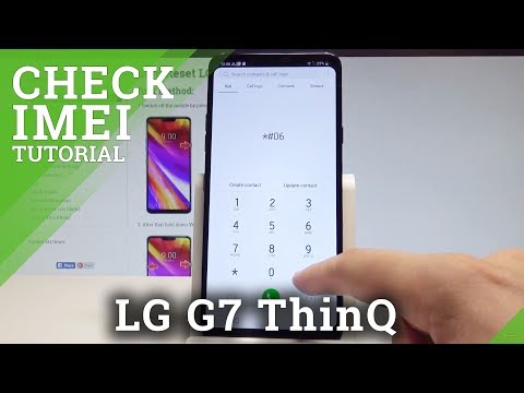 How to Check IMEI on LG G7 ThinQ - Serial Number Information |HardReset.Info