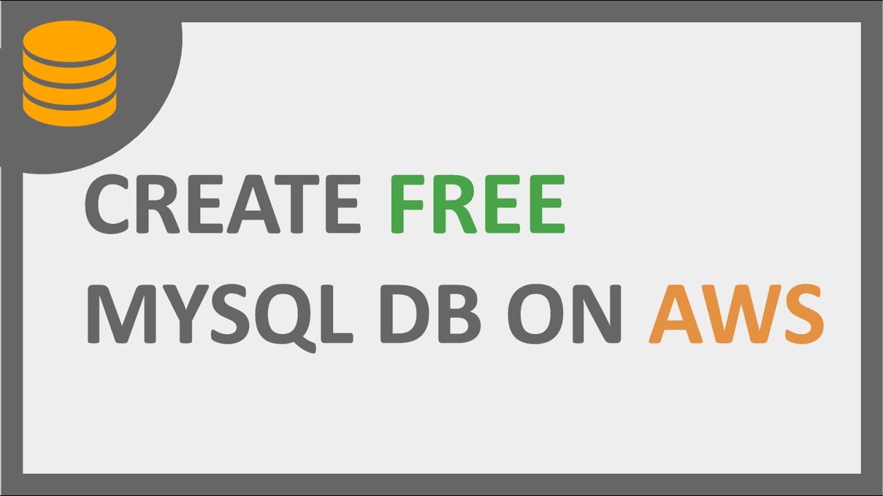 Create Free Database on AWS