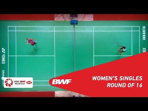 R16 | WS | Mia BLICHFELDT (DEN) vs. PUSARLA V. Sindhu (IND) [5] | BWF 2019