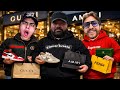 Spending A Lot Of Money On Clothes With El Barbas And Willito In The USA Lunch