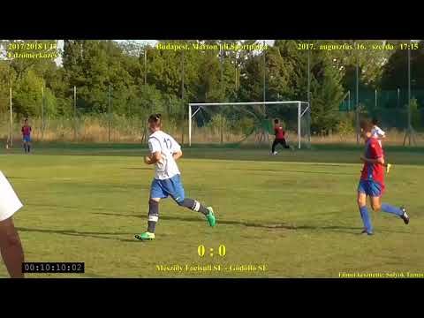 Mészöly Focisuli U17-U19 vegyes-Gödöllő U17 2-1 (0-1)