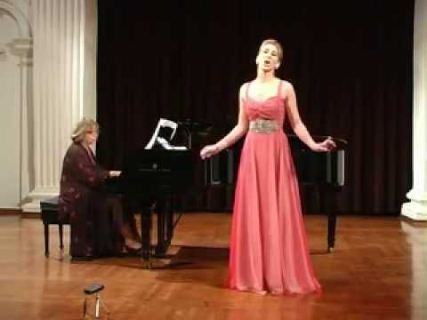 Marijana Sovran sing ''Le Violette'' by A.Scarlatti