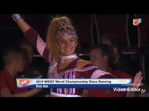 Wdsf Disco solo, World championship, Belgrade, Serbia, 2019.
