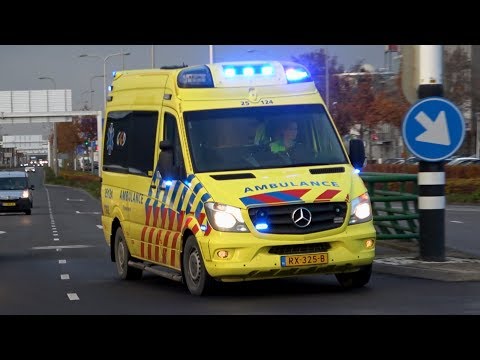 [02.12.2019] Ambulances met spoed naar de Isala Klinieken Zwolle