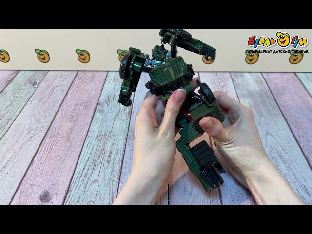 Робот-трансформер Lanson Toys Super soldier Джип с 3лет - видео