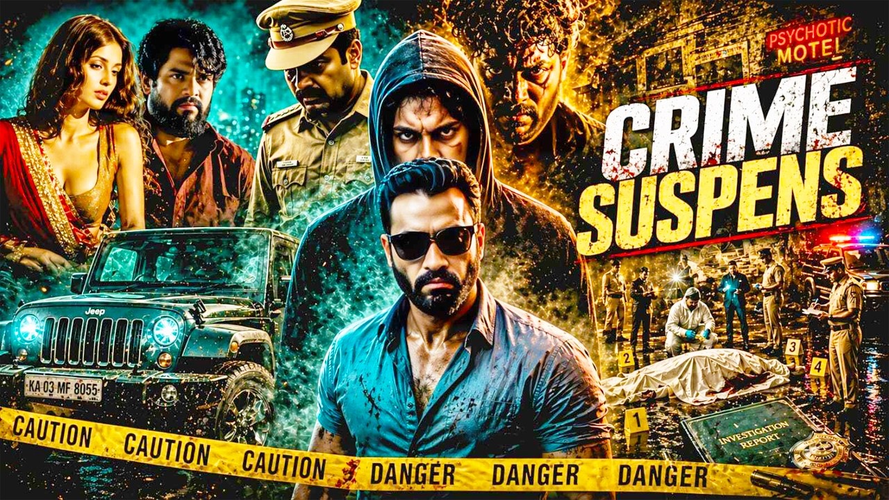 Crime Suspense South Full Action Thriller Hindi Dubbed Movie | Latest South Indian Action Movie HD