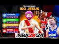 GAME BREAKING NEW “ISO JESUS” BUILD WILL RUIN NBA 2K24! BEST BUILD IN 2K24!