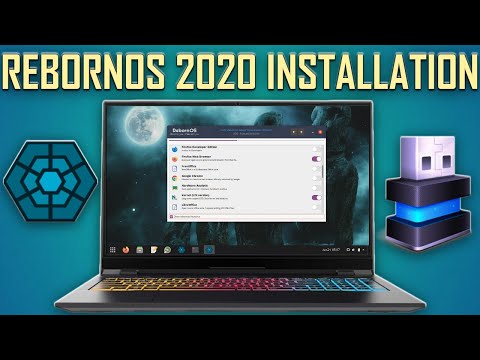 RebornOS 2020 Installation & Quick Preview