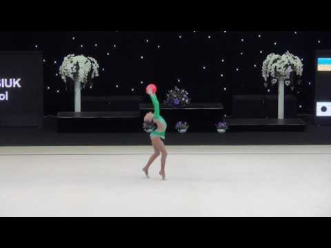 Nikol Krasiuk UKR ball junior final Miss Valentine 2017