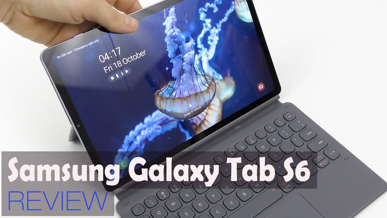 Samsung Galaxy Tab S6 + Keyboard Review (Snapdragon 855 Quad Speaker Tablet)