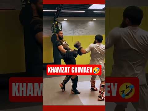 CHIMAEV JUEGA con su SPARRING!🤣#khamzatchimaev #ufc #mma #shorts #artesmarciales #fitness #gym