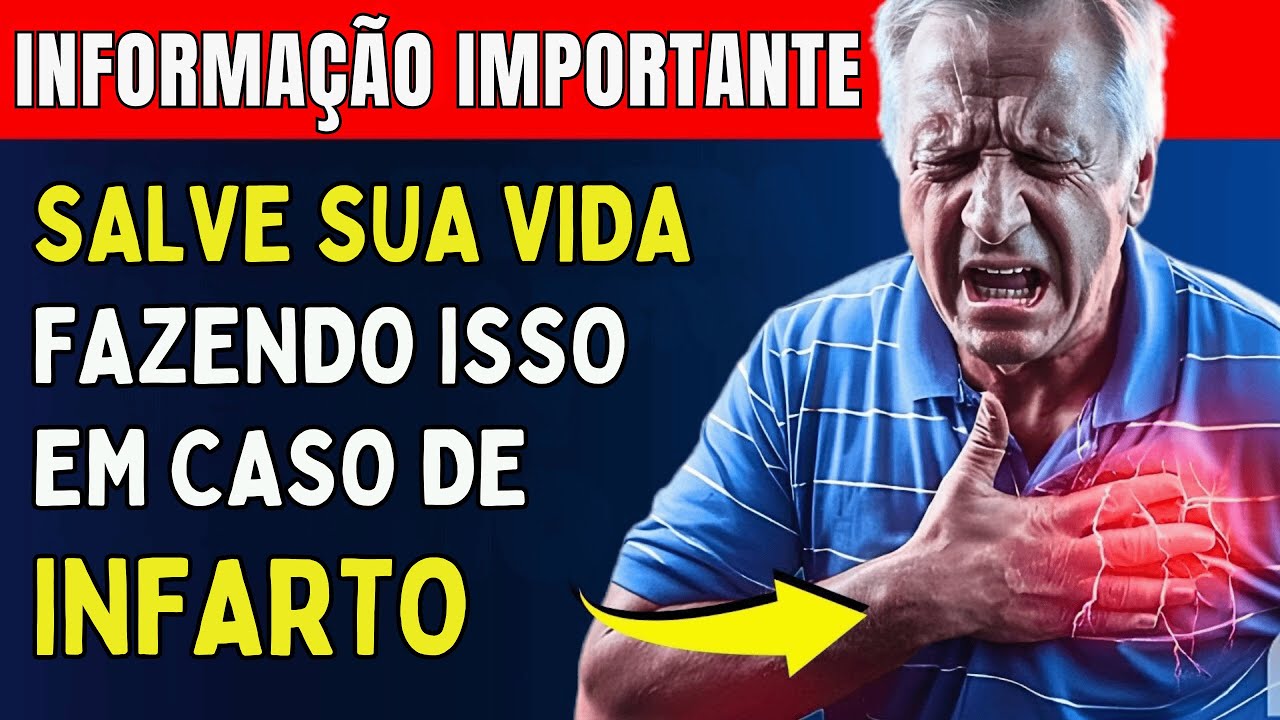 Como SOBREVIVER a um ataque cardíaco quando NINGUÉM está por perto para ajudá-lo
