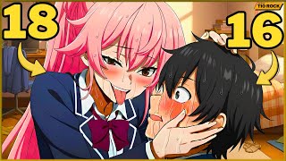 Ele É Um Garoto Que Se Apaixona Pelas 3 Garotas Populares! Anime Recap